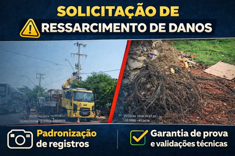 Treinamento – Registro de Evidências para Ressarcimento de Danos